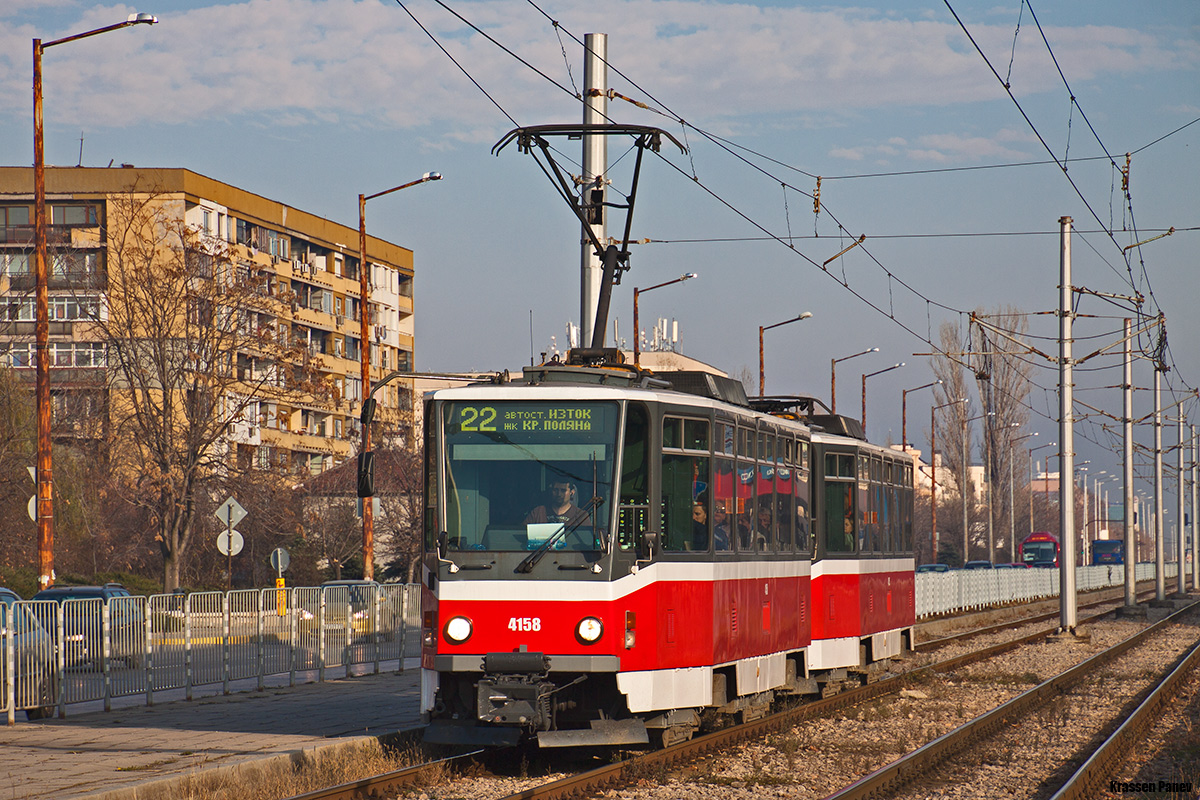 София, Tatra T6A5 № 4158