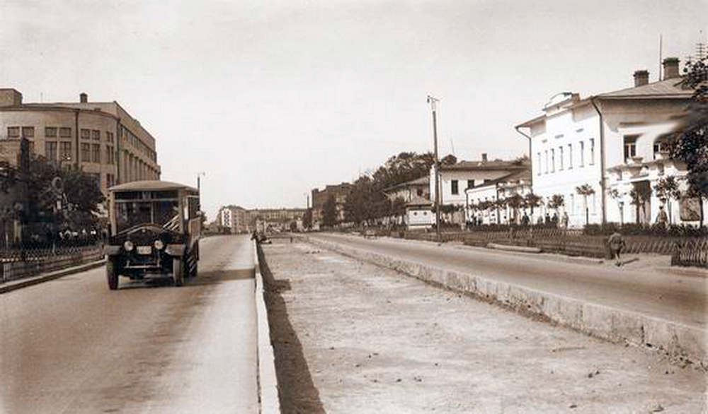 Иваново — Строительство трамвая (1934)