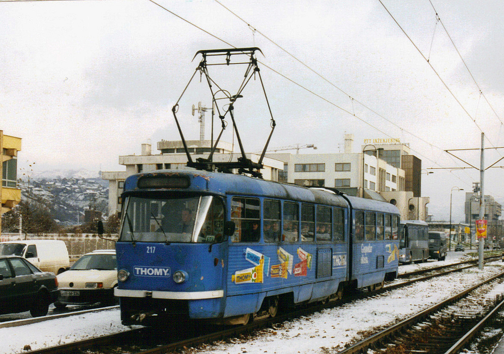 Сараево, Tatra K2YU № 217