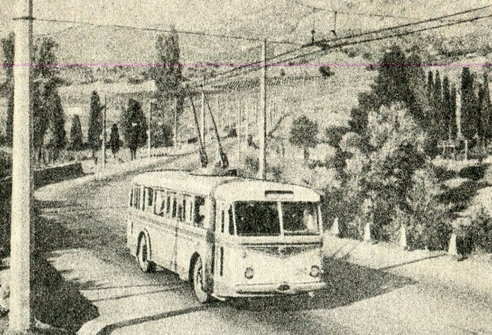 Крымский троллейбус — Исторические фотографии (1959 — 2000)