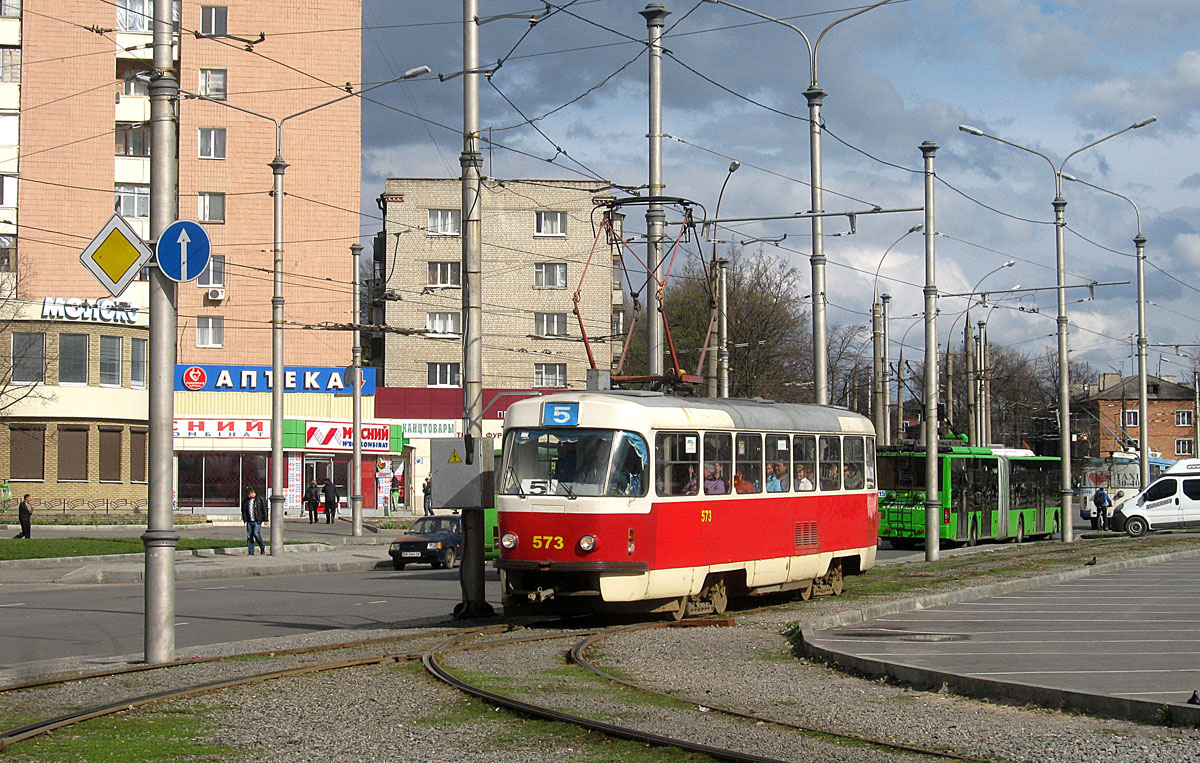 Харьков, Tatra T3 № 573