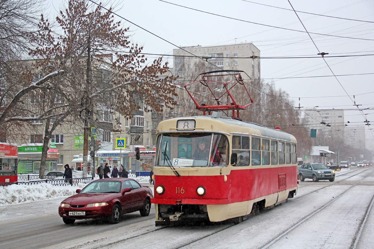 Екатеринбург, Tatra T3SU (двухдверная) № 116