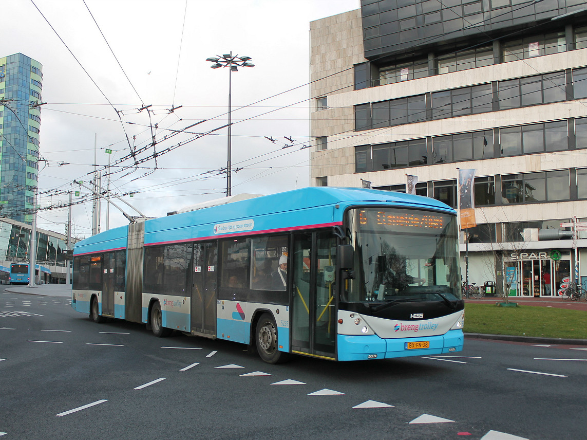 Арнем, Hess SwissTrolley 3 (BGT-N2C) № 5235