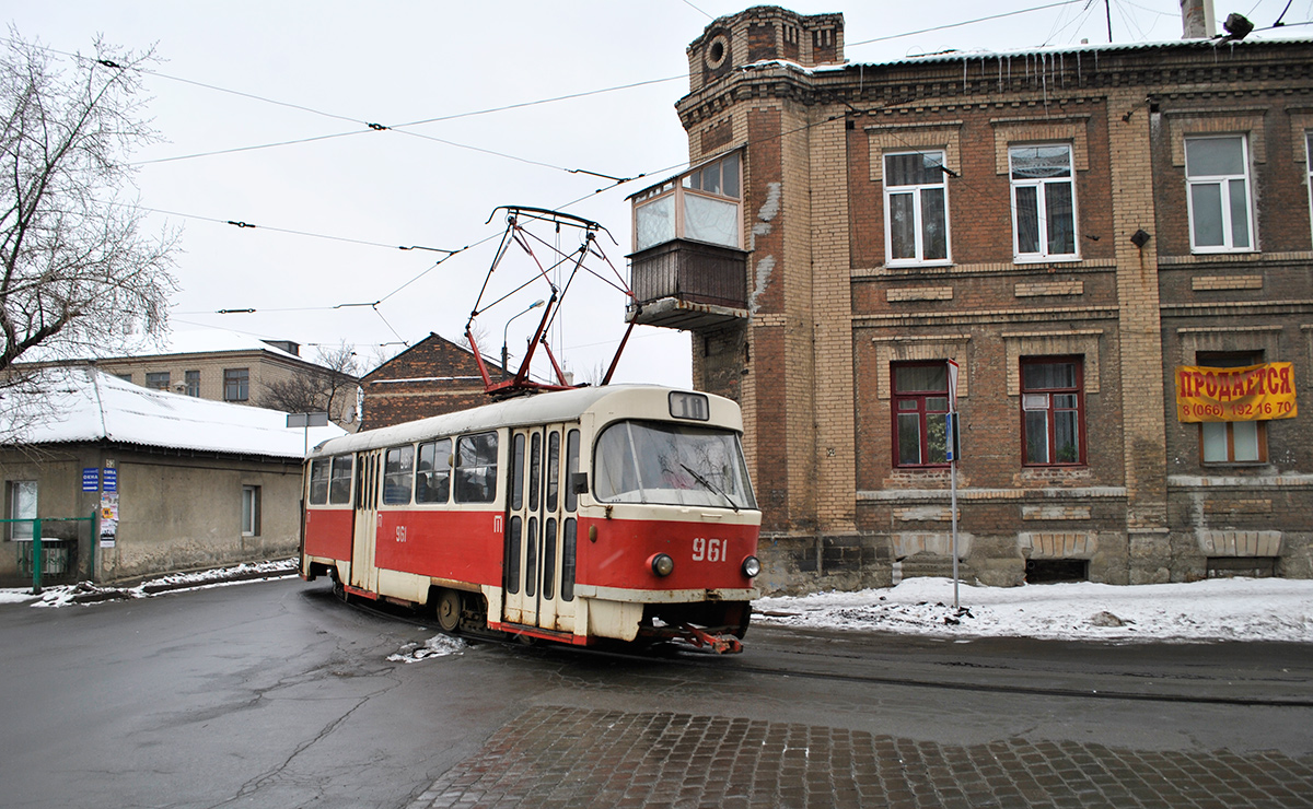 Донецк, Tatra T3SU № 961
