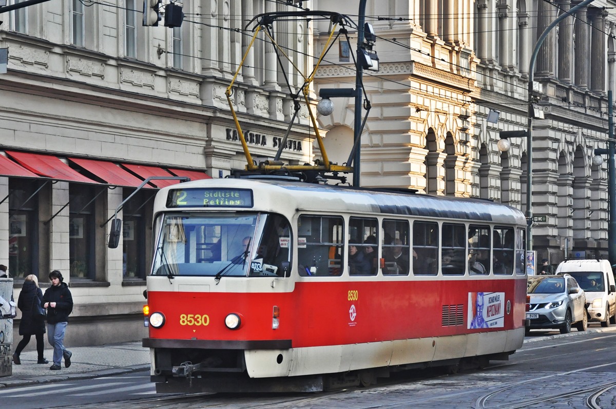 Прага, Tatra T3R.P № 8530