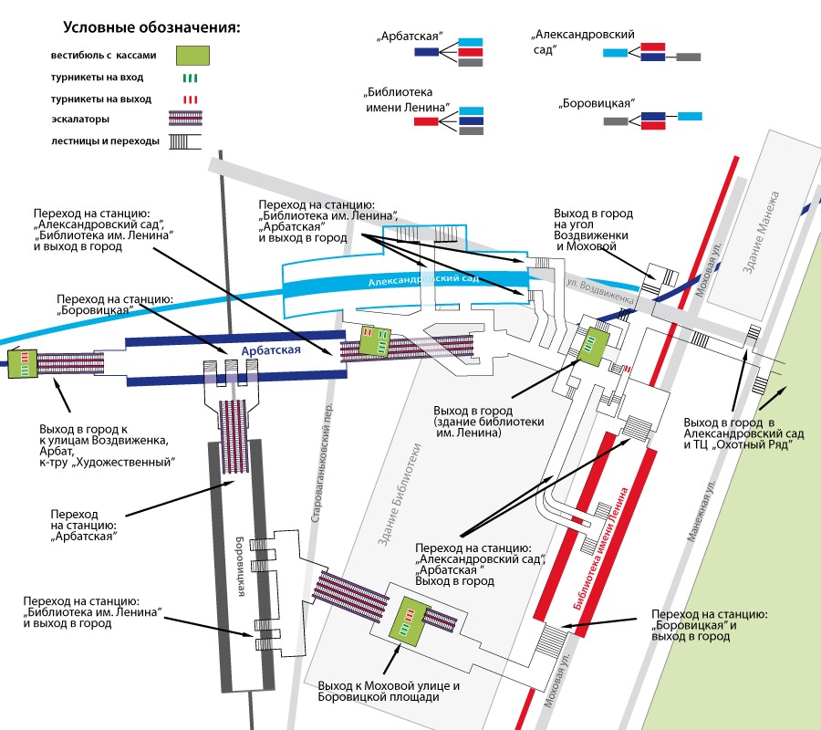 Москва — Метрополитен — Схемы