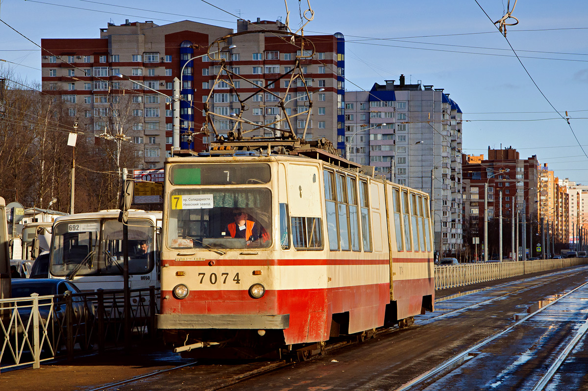 Санкт-Петербург, ЛВС-86К № 7074