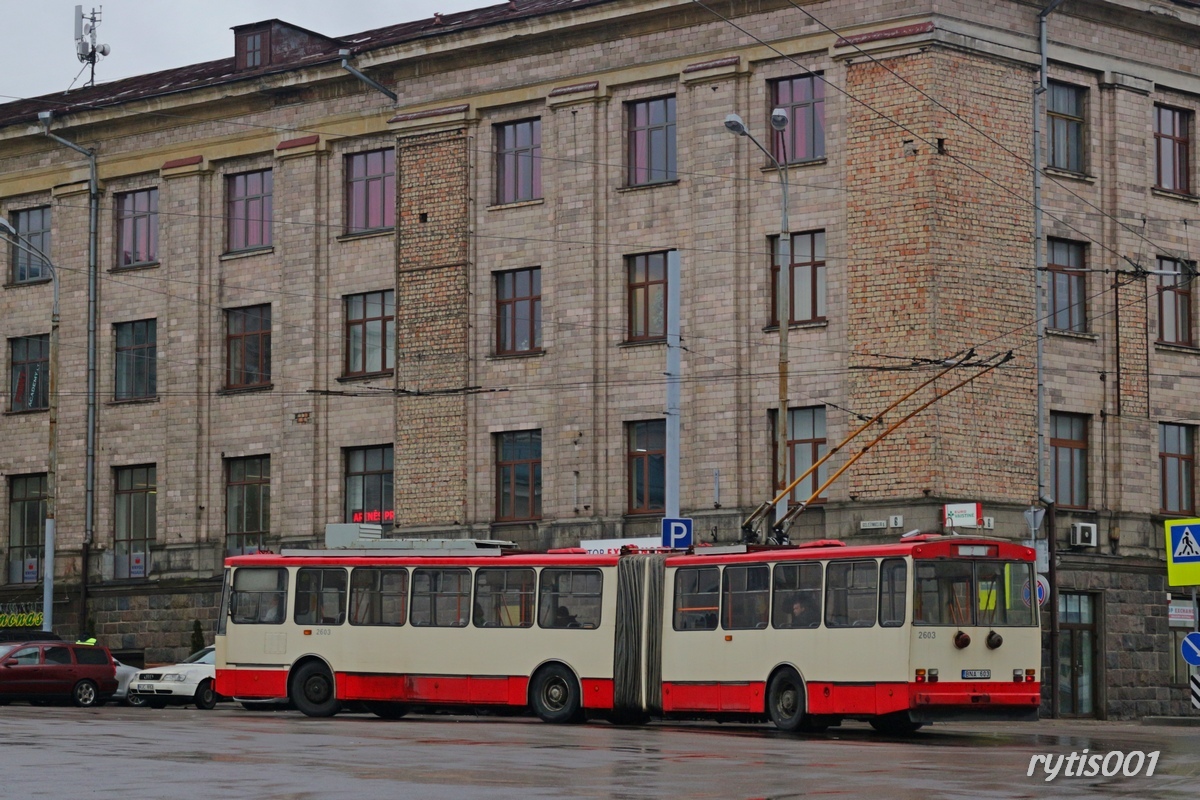 Вильнюс, Škoda 15Tr03/6 № 2603