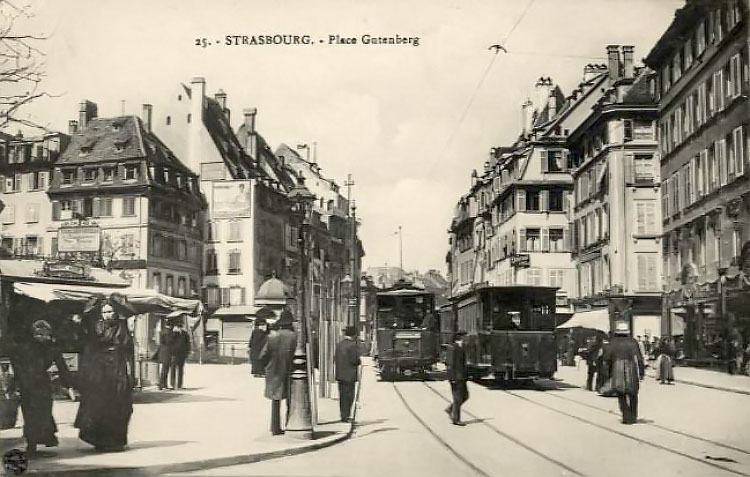 Страсбург — Старые фотографии