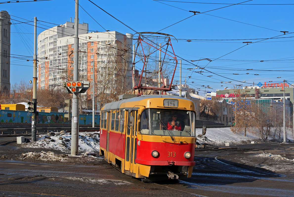 Екатеринбург, Tatra T3SU № 313