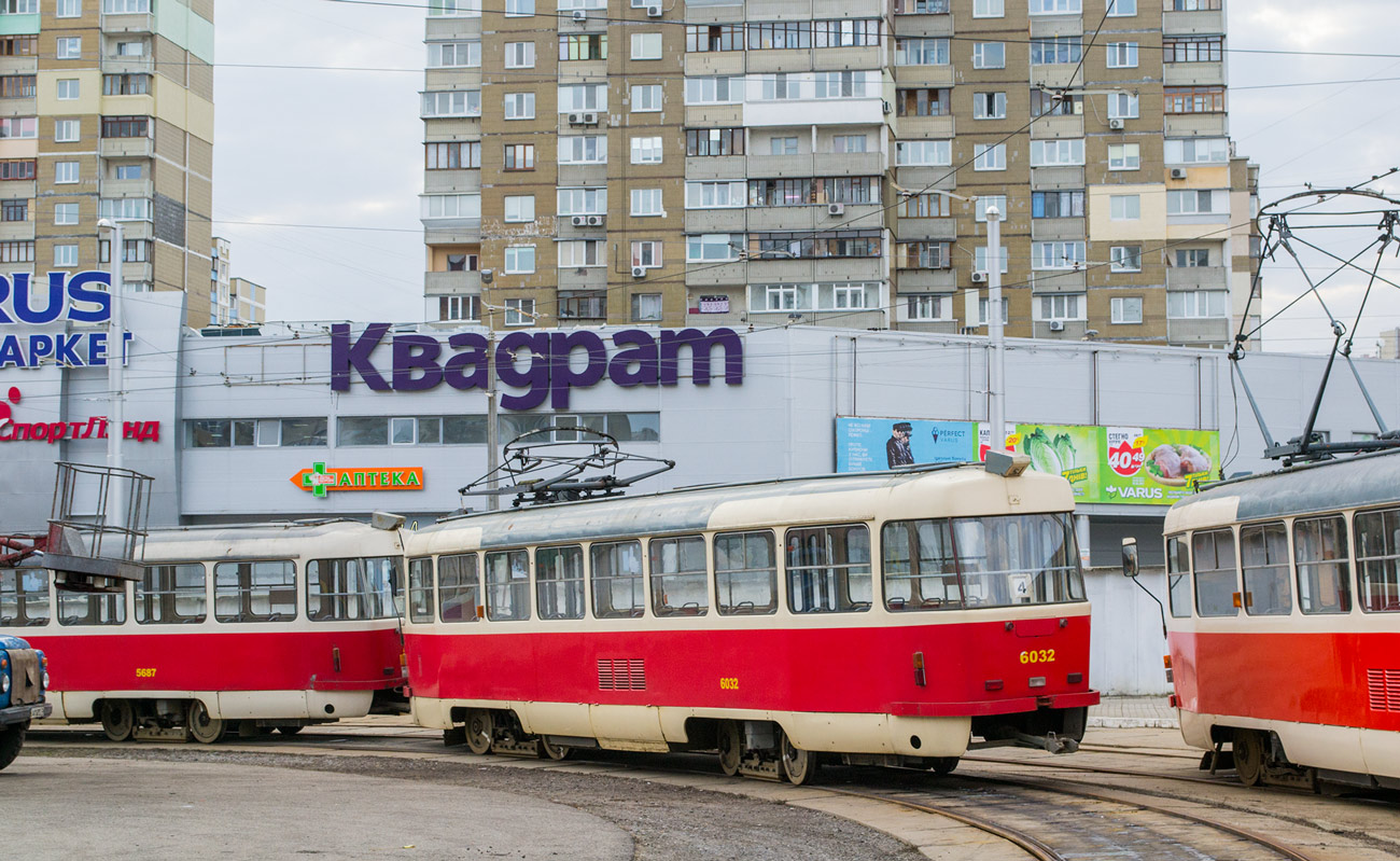 Киев, Tatra T3SUCS № 6032
