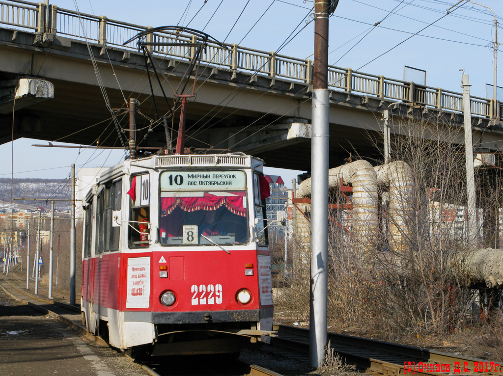 Саратов, 71-605 (КТМ-5М3) № 2229 Саратов, 71-605 (КТМ-5М3) № 2229