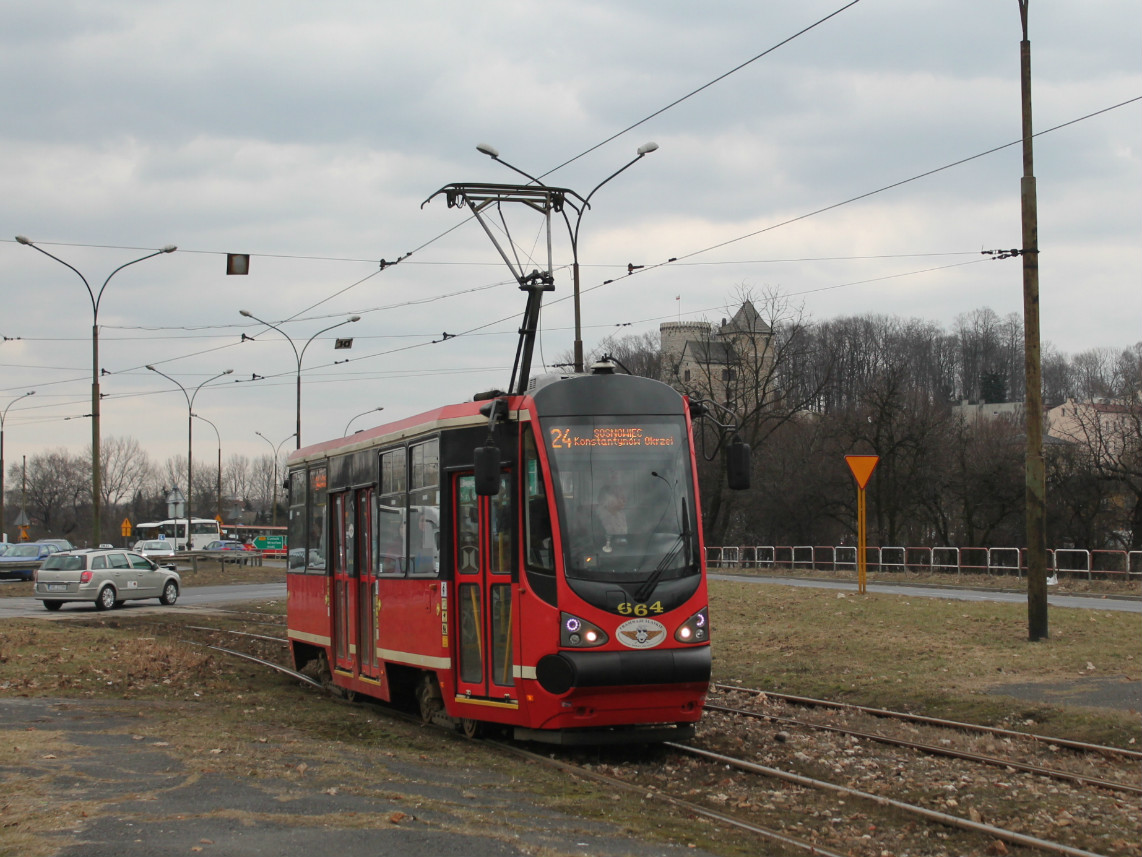 Силезские трамваи, Konstal 105N-HF11AC № 664