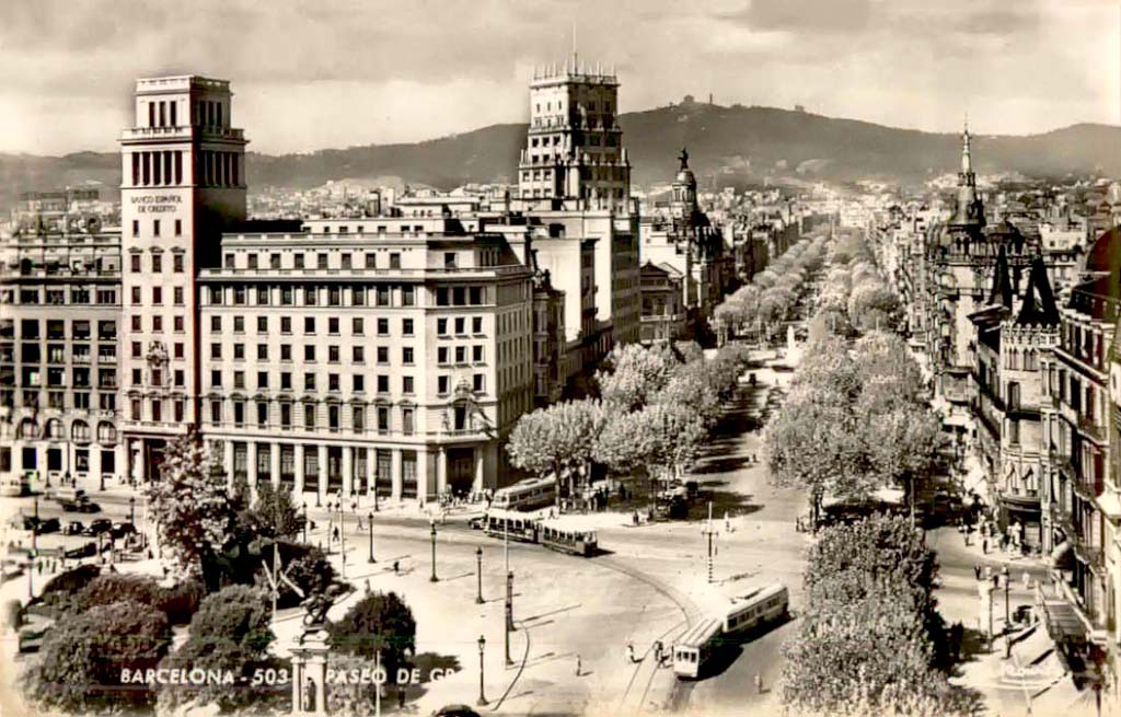 Барселона — Старые фотографии