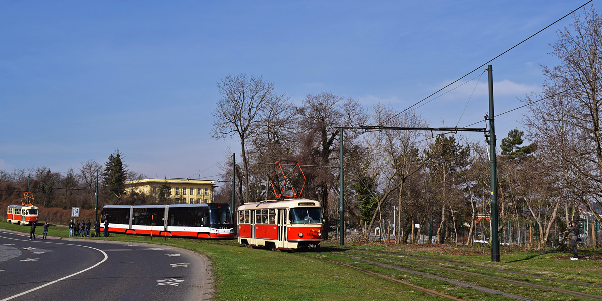 Прага, Tatra T3 № 6102; Прага — Торжественное открытие ретро-маршрута 23