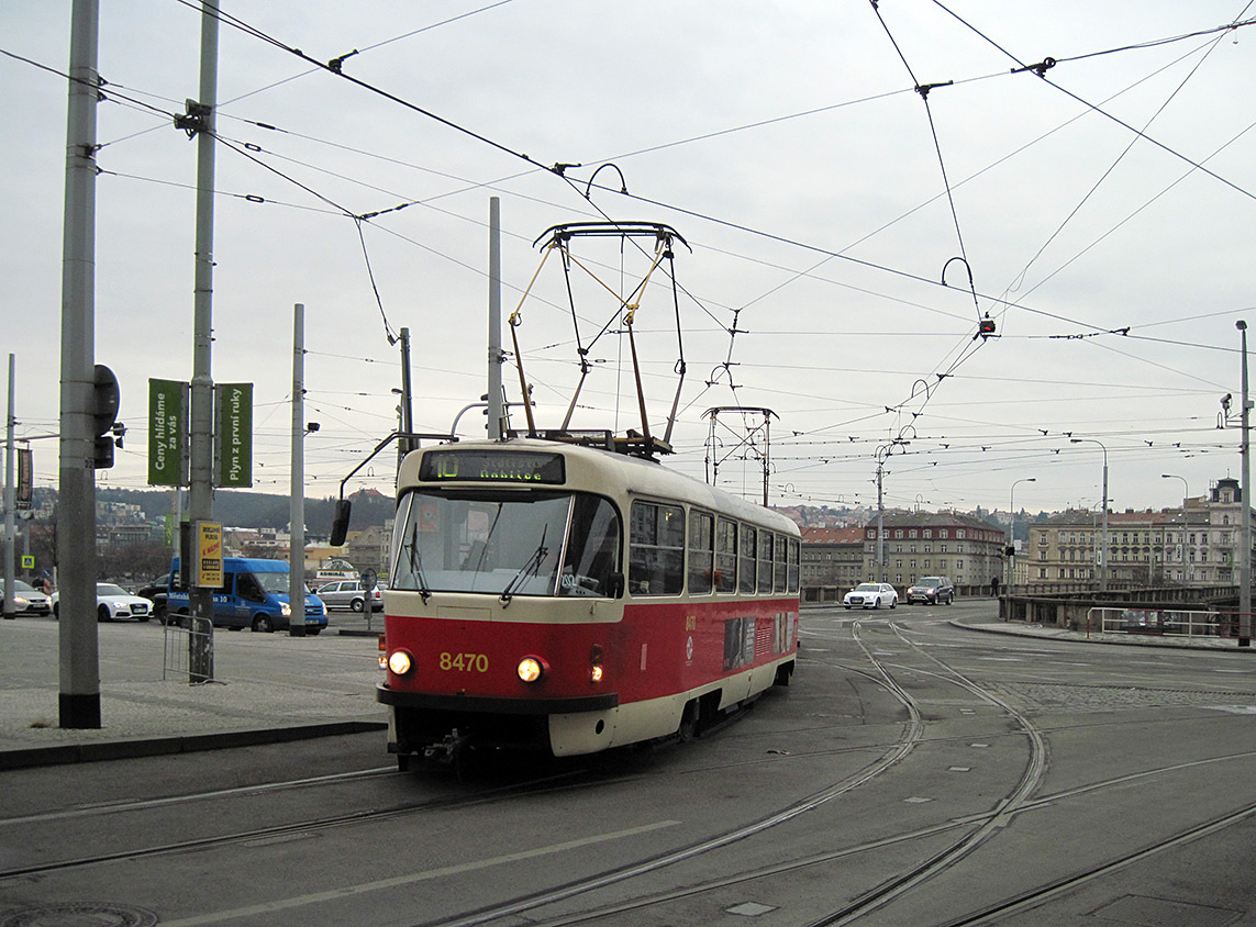 Прага, Tatra T3R.P № 8470