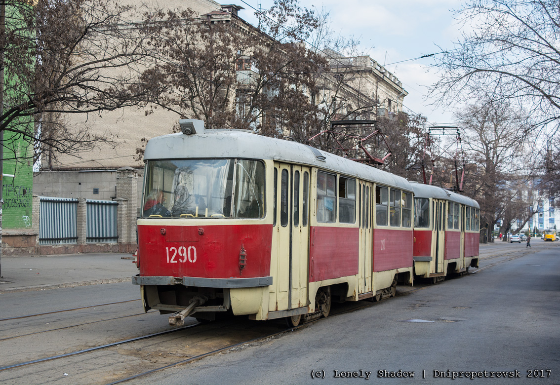 Днепр, Tatra T3SU № 1290