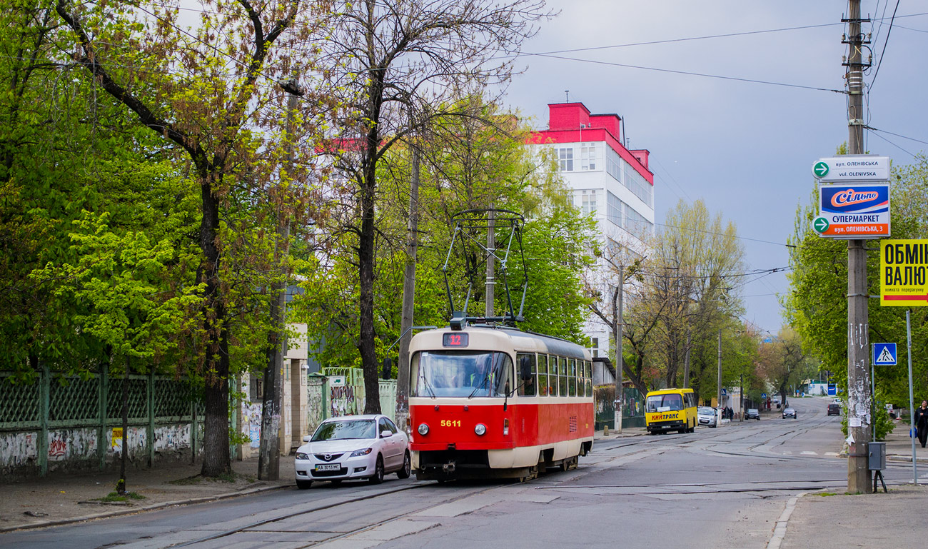 Киев, Tatra T3SUCS № 5611