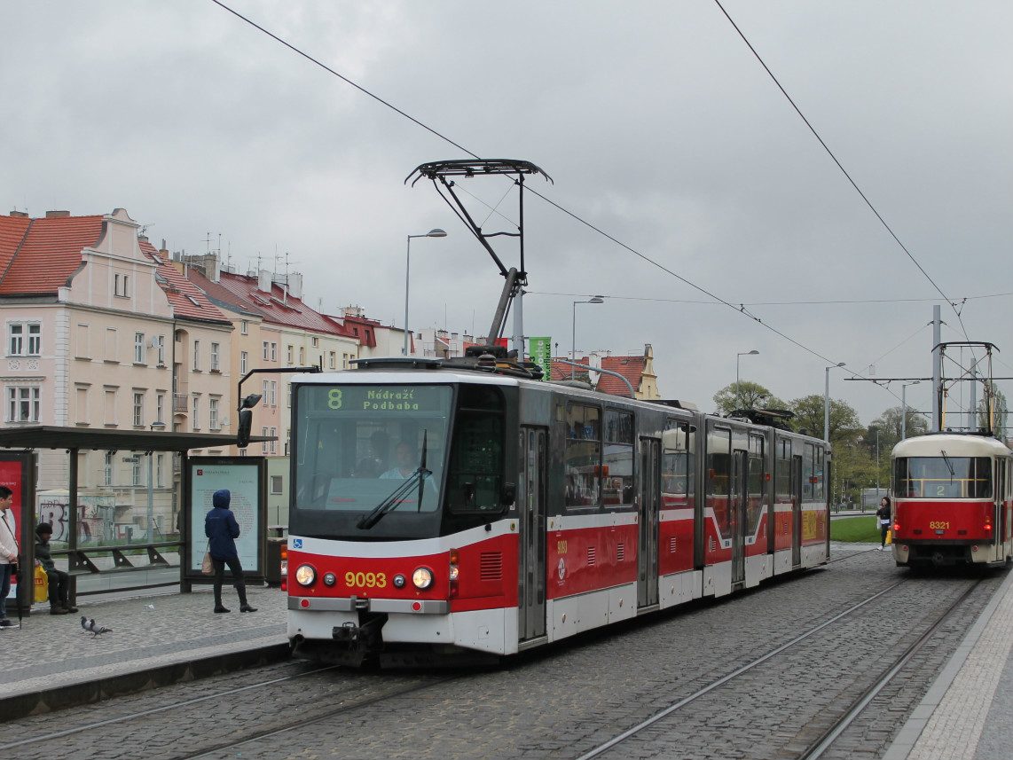 Прага, Tatra KT8D5R.N2P № 9093