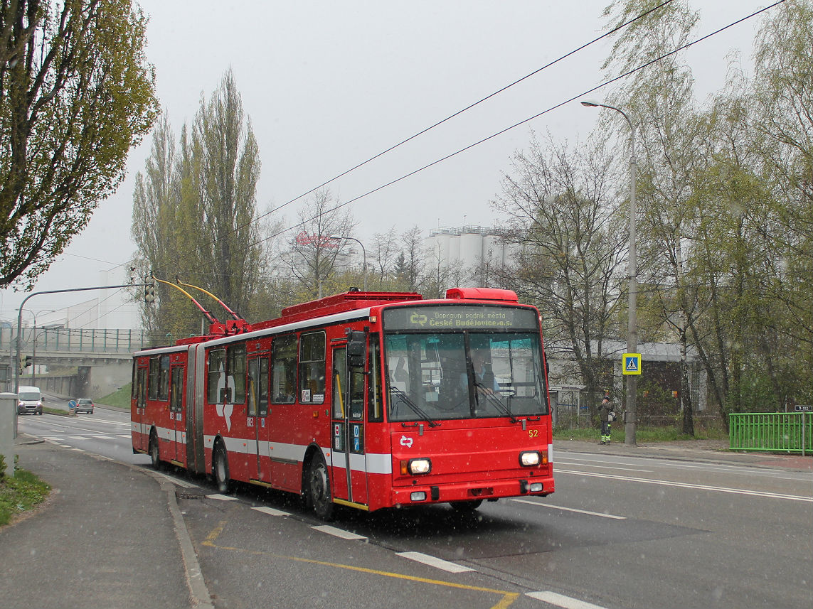 Ческе-Будеёвице, Škoda 15Tr13/7M № 52