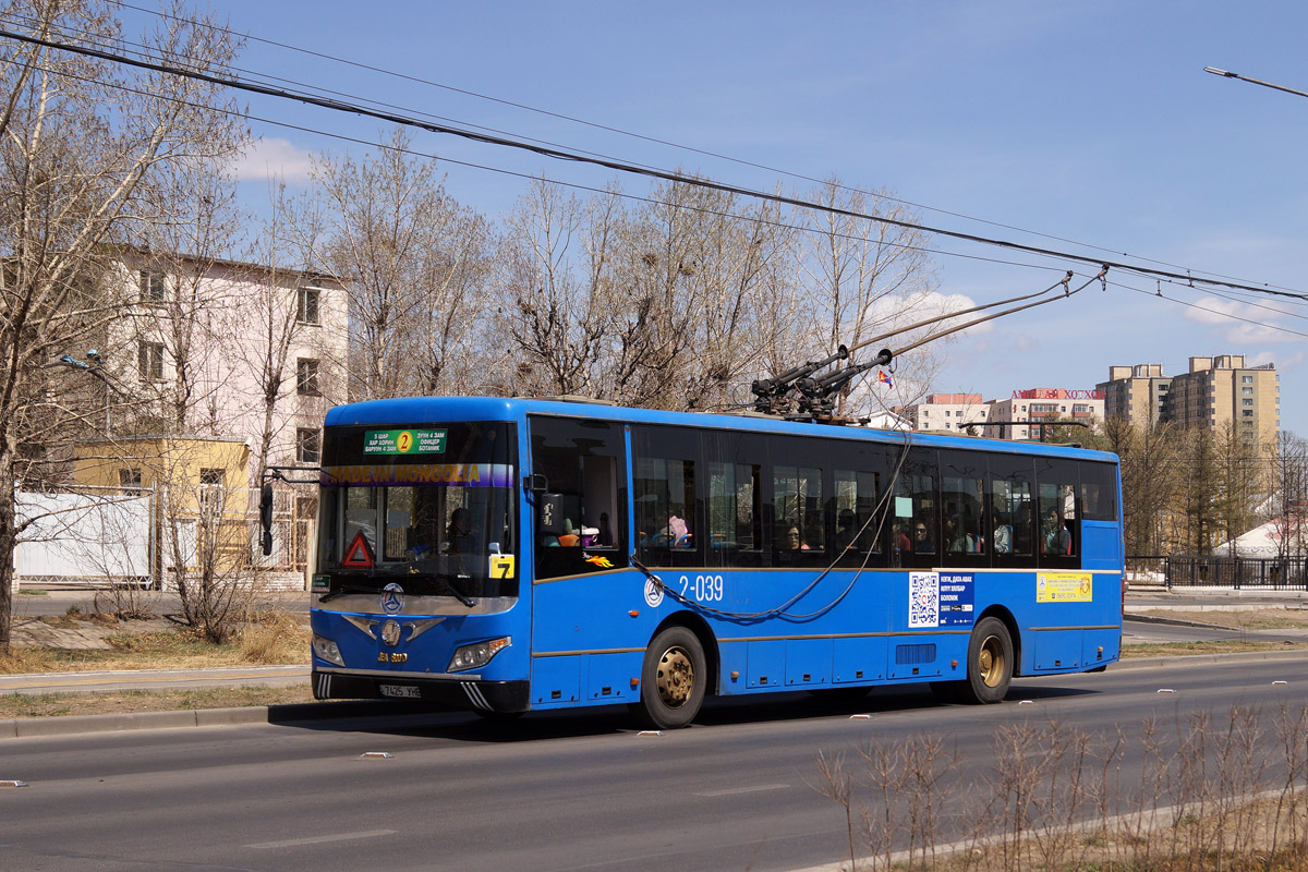 Улан-Батор, JEA 800D Monbus № 2-039
