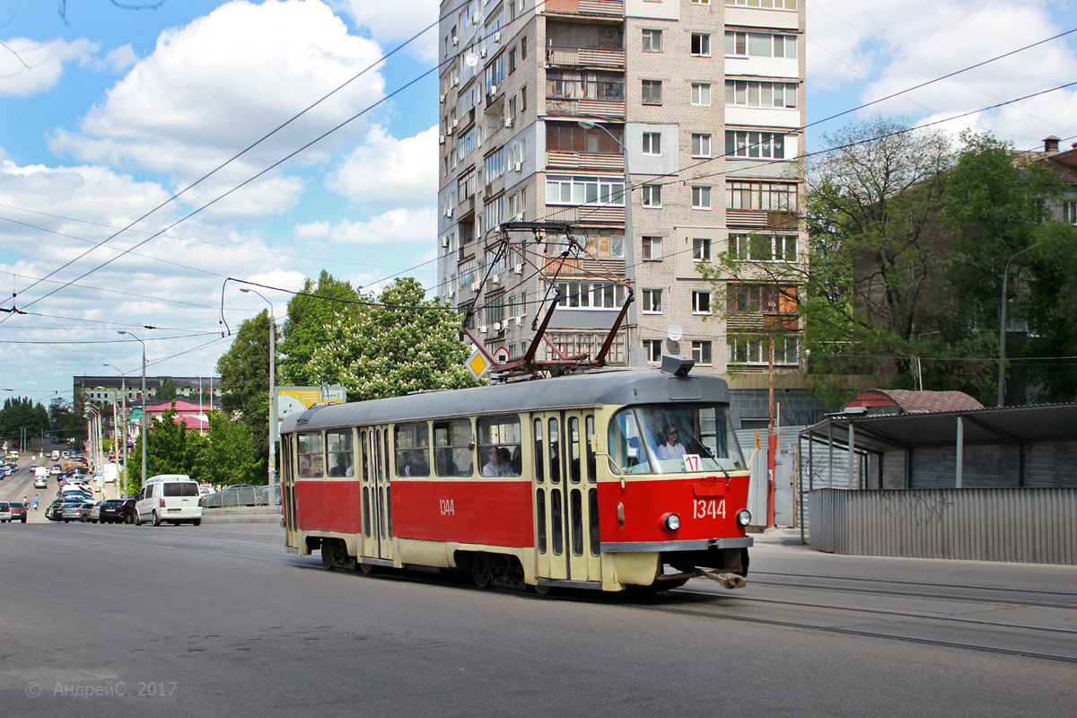 Днепр, Tatra T3SU № 1344