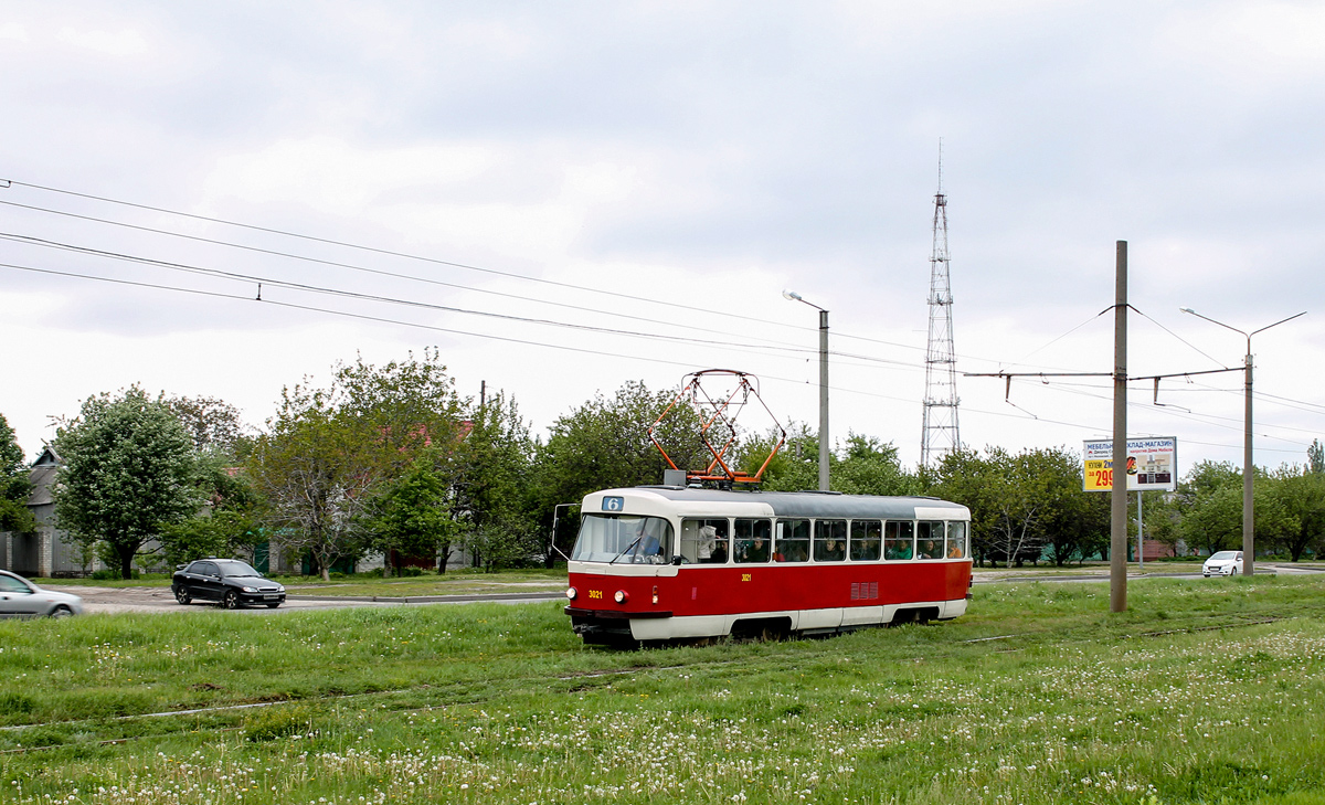 Харьков, Tatra T3SUCS № 3021