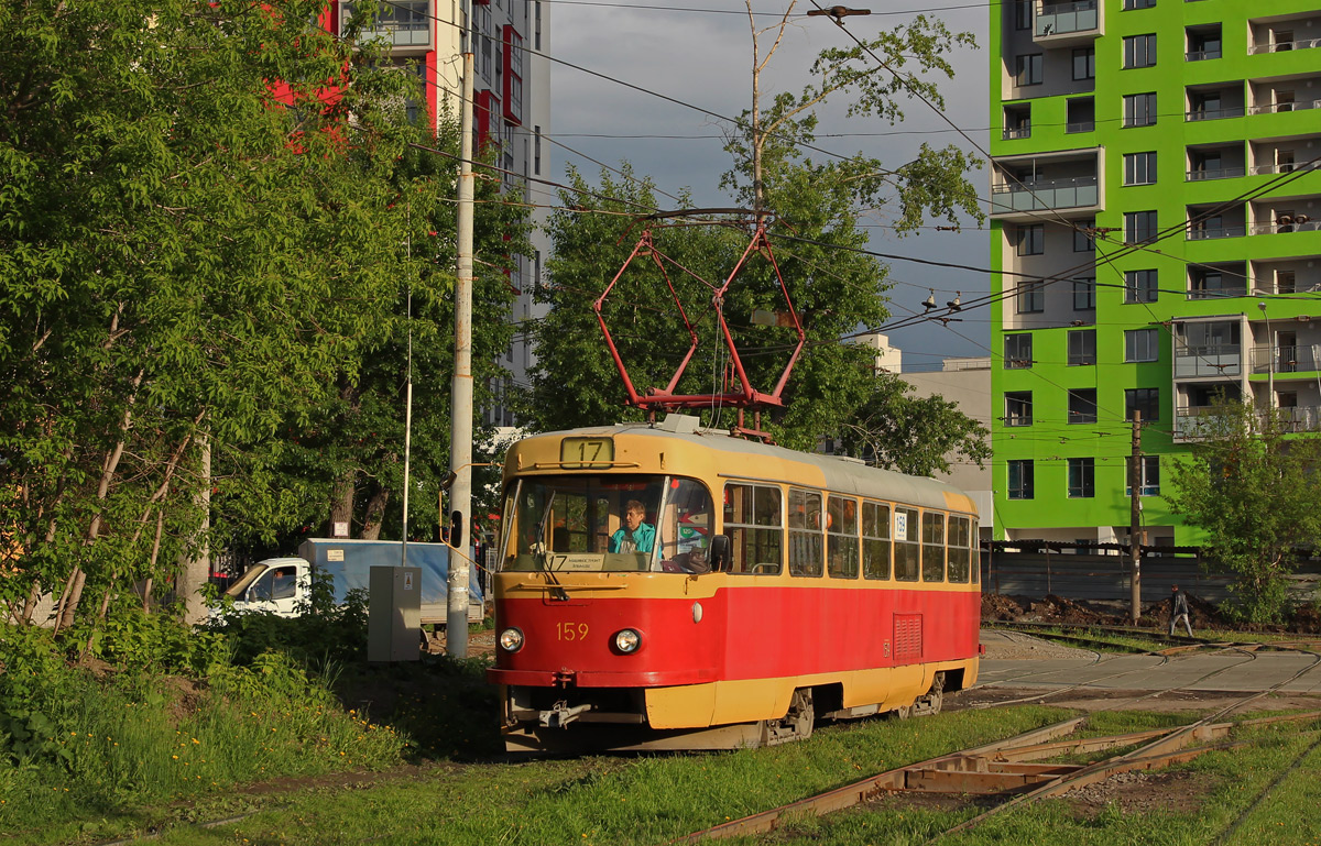 Екатеринбург, Tatra T3SU № 159