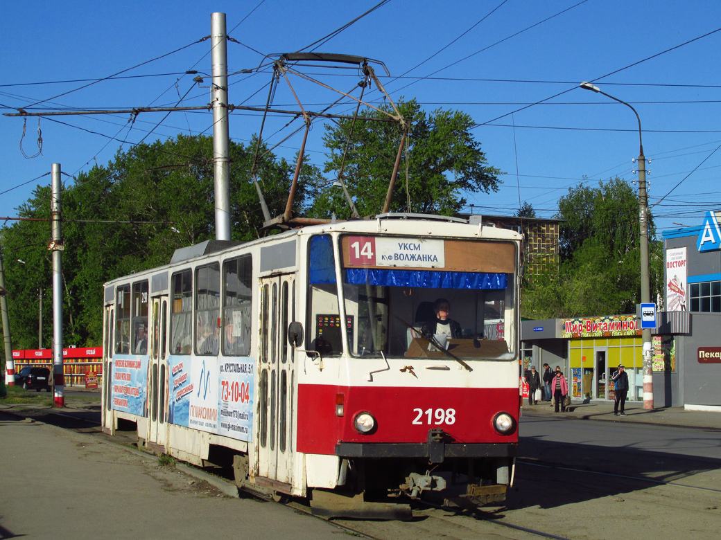 Ульяновск, Tatra T6B5SU № 2198