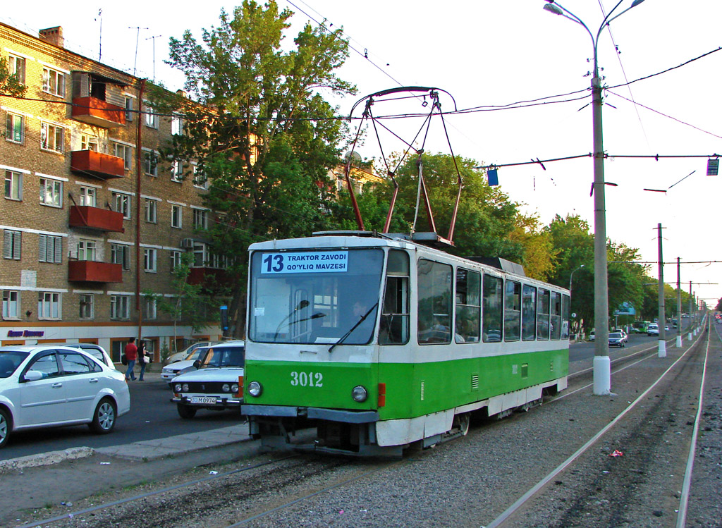 Ташкент, Tatra T6B5SU № 3012