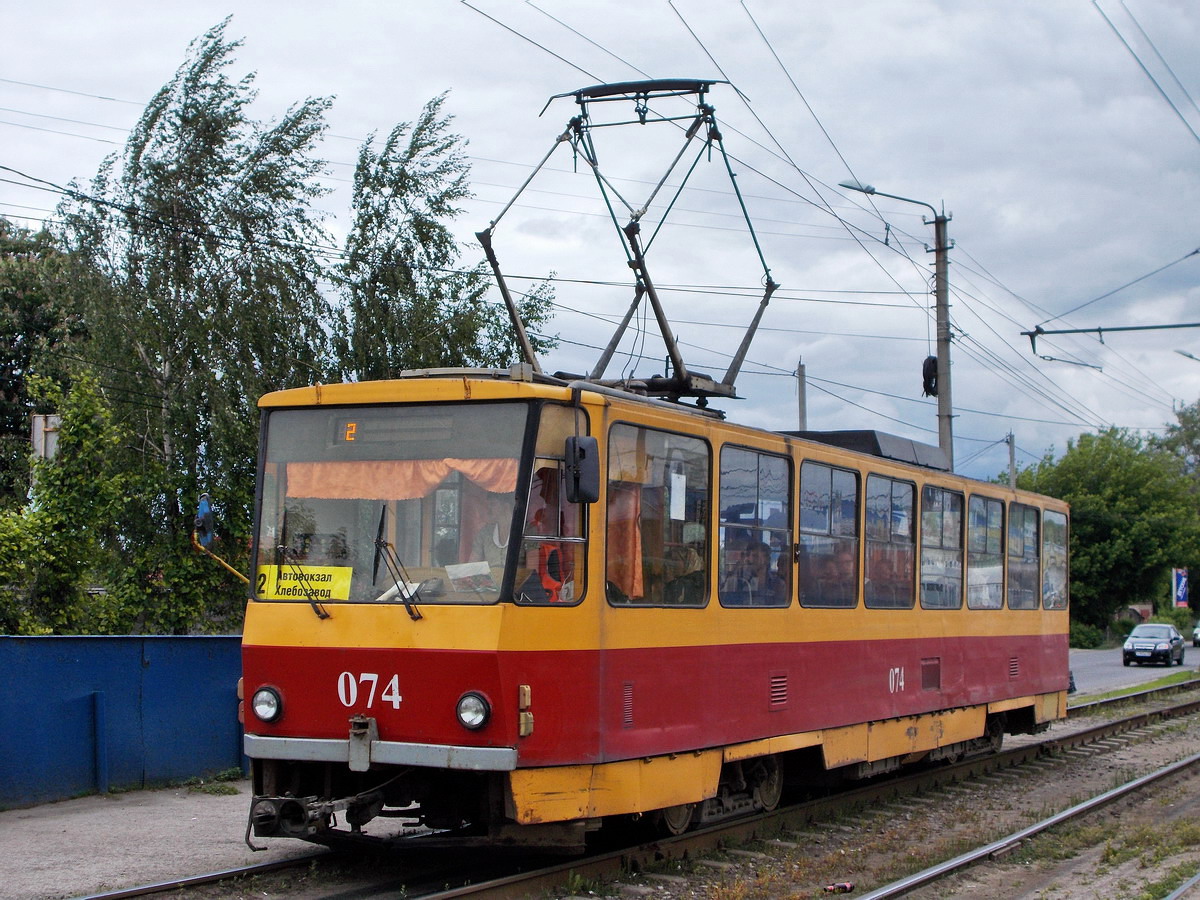 Курск, Tatra T6B5SU № 074