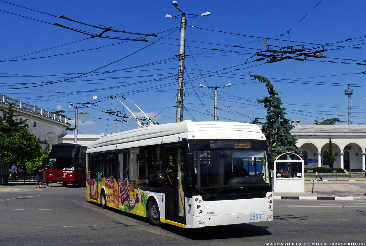 Крымский троллейбус, Тролза-5265.05 «Мегаполис» № 2609