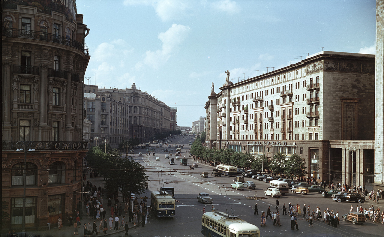 Москва, МТБ-82М № 1115; Москва — Исторические фотографии — Трамвай и Троллейбус (1946-1991)