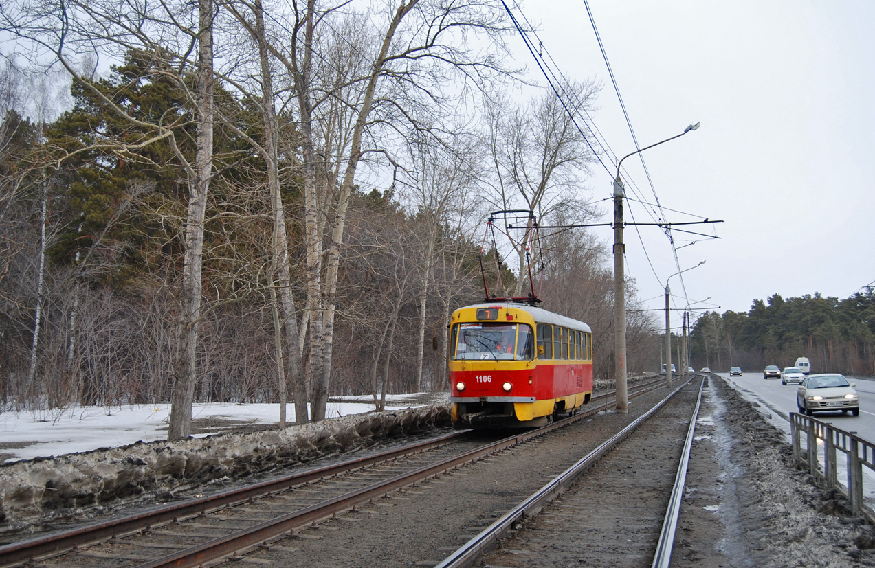 Барнаул, Tatra T3SU № 1106