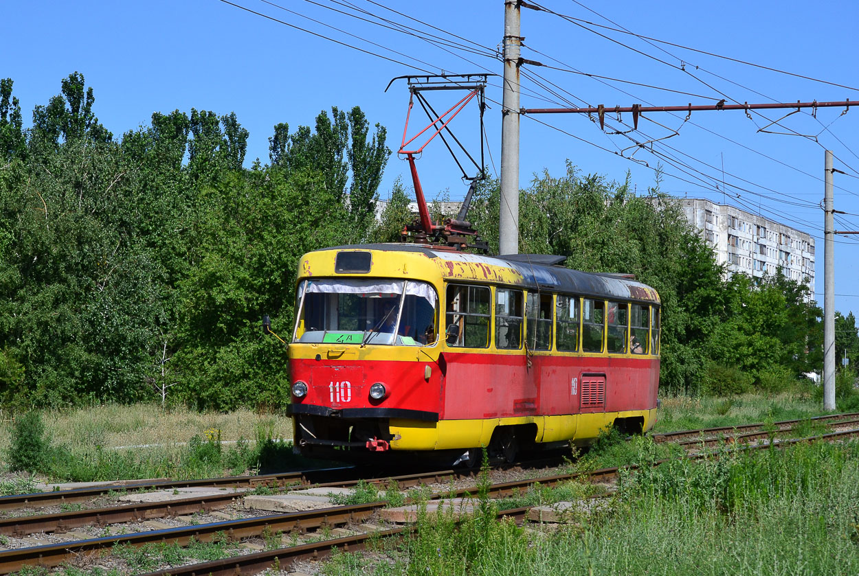 Волжский, Tatra T3SU № 110