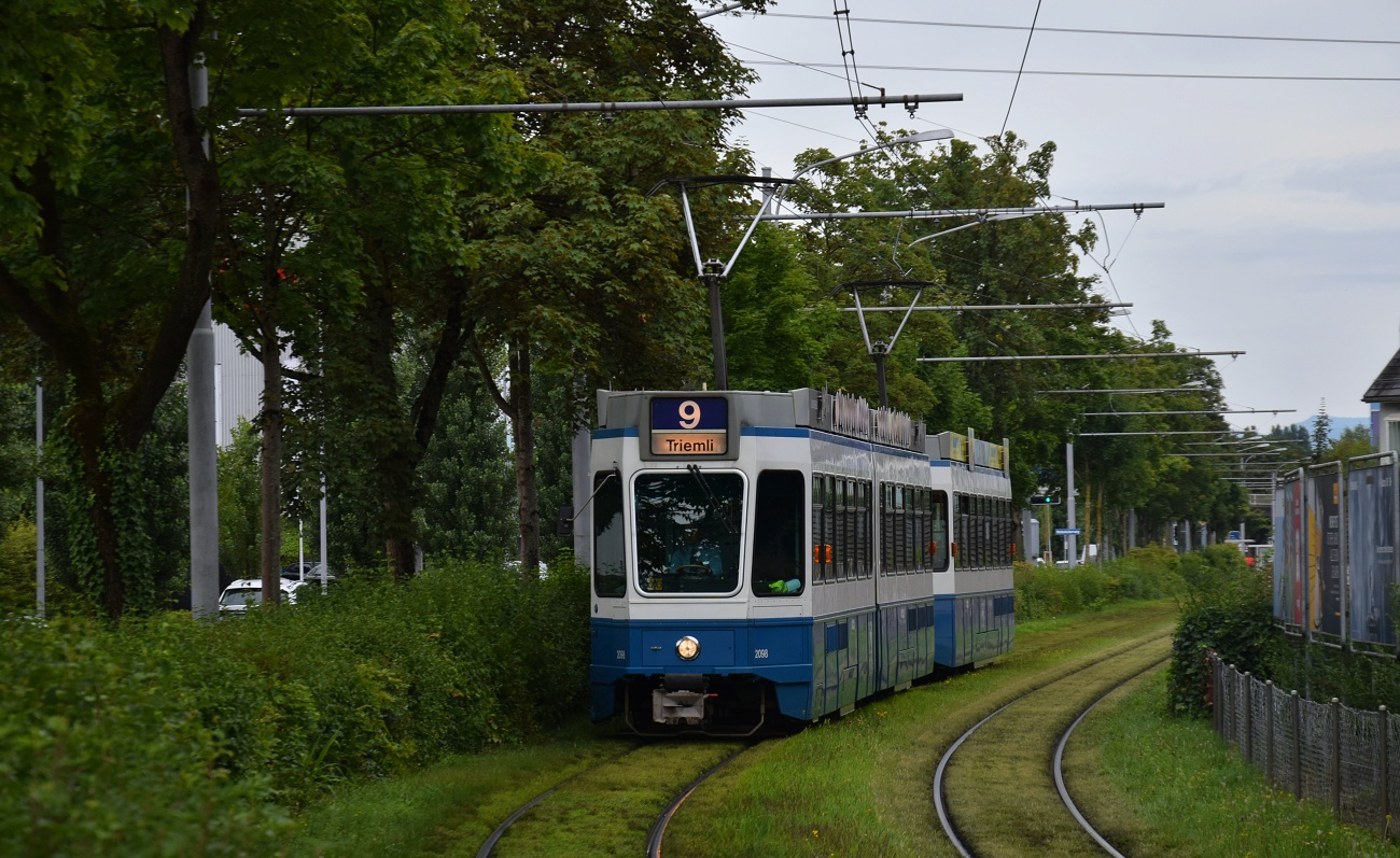 Цюрих, SWP/SIG/BBC Be 4/6 "Tram 2000" № 2090