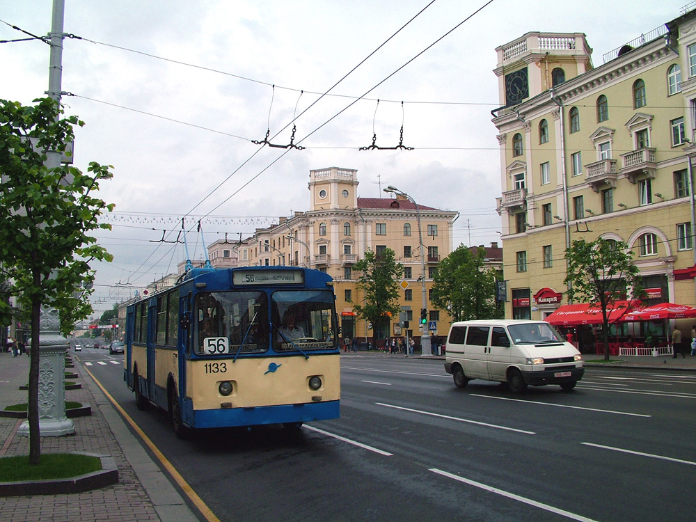 Минск, ЗиУ-682В1 № 1133; Минск — Закрытые троллейбусные линии