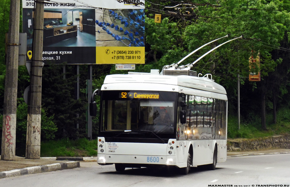 Крымский троллейбус, Тролза-5265.05 «Мегаполис» № 8600