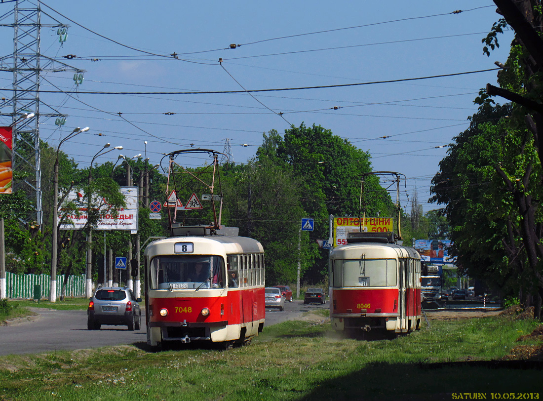 Харьков, Tatra T3SUCS № 7048