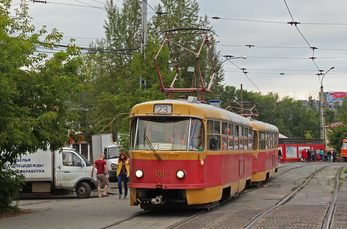 Екатеринбург, Tatra T3SU (двухдверная) № 101