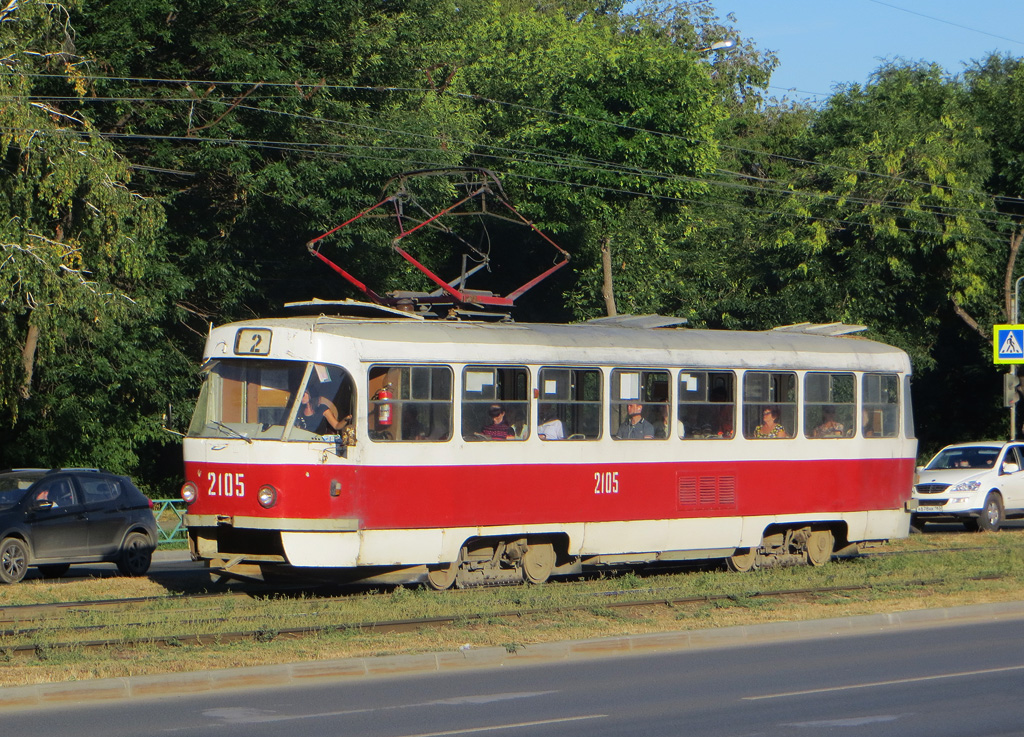 Самара, Tatra T3SU № 2105