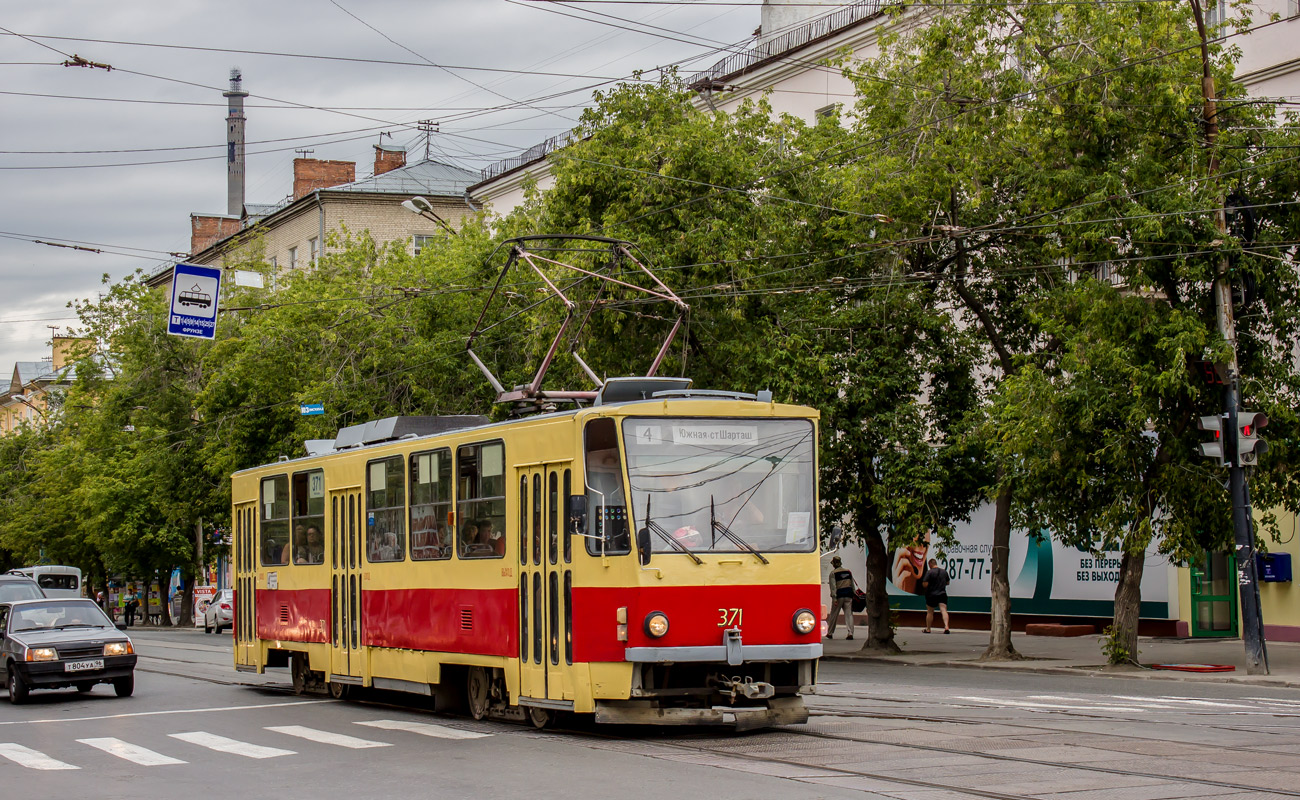 Екатеринбург, Tatra T6B5SU № 371