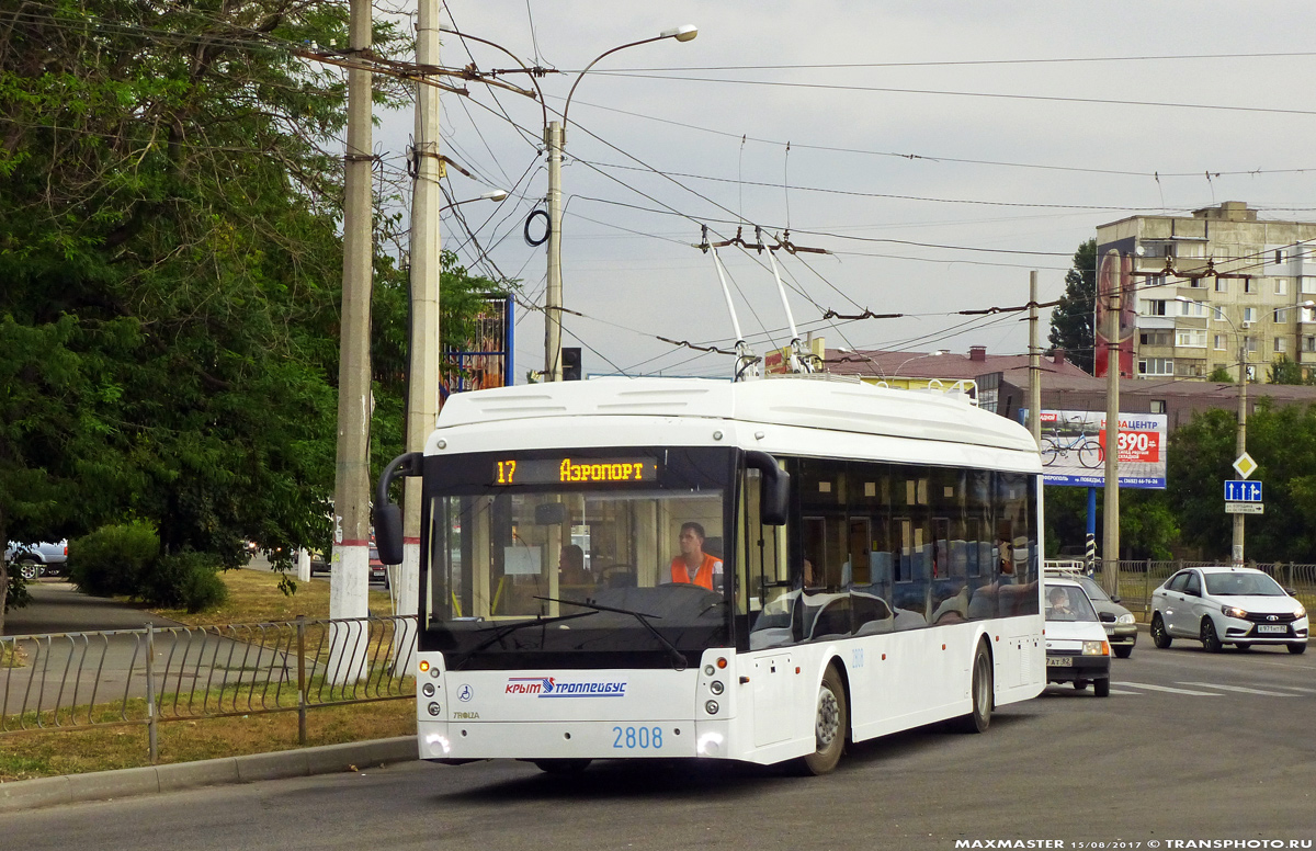 Крымский троллейбус, Тролза-5265.03 «Мегаполис» № 2808