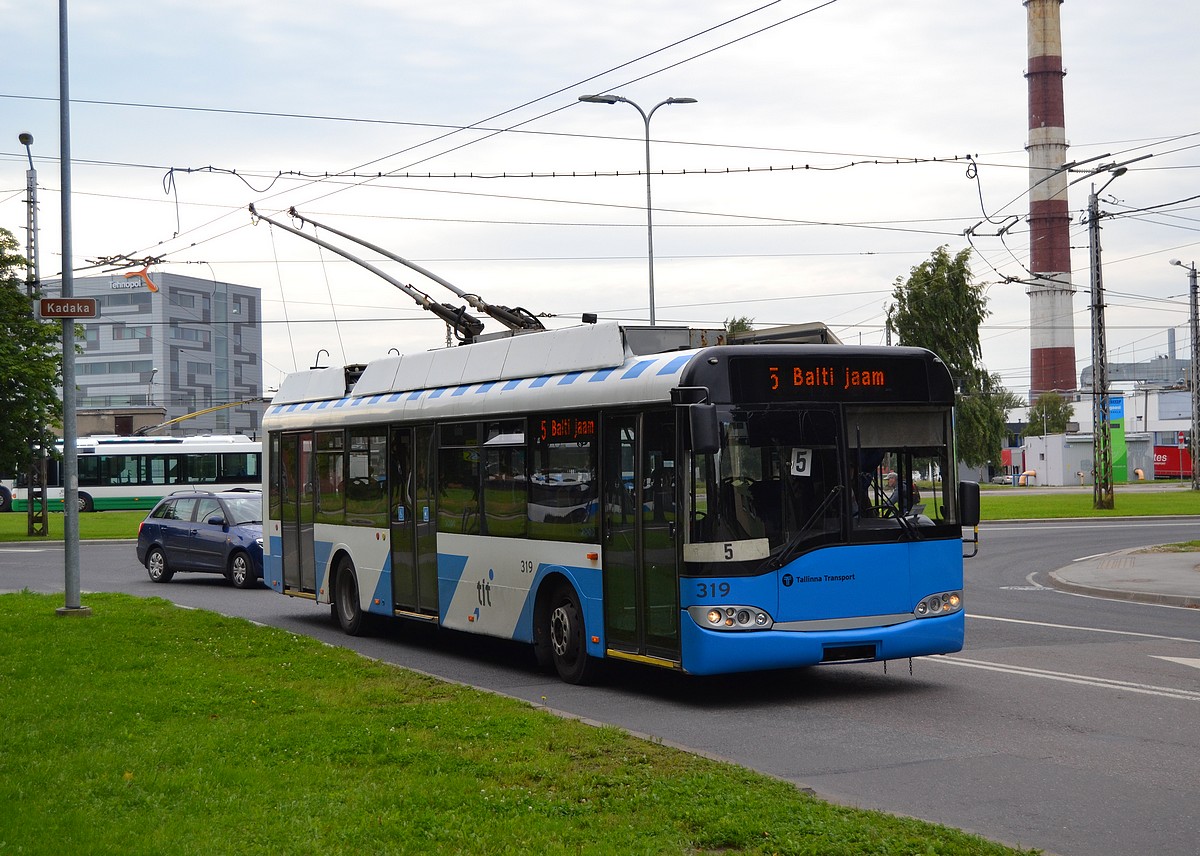 Таллин, Solaris Trollino II 12 Ganz № 319