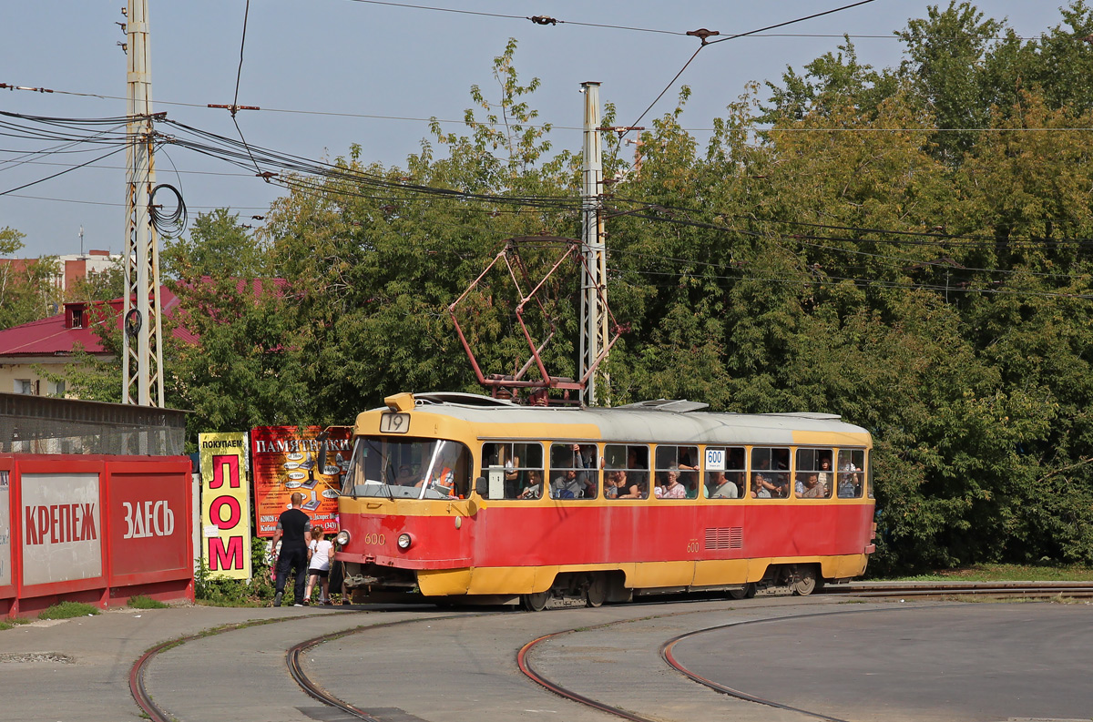 Екатеринбург, Tatra T3SU № 600