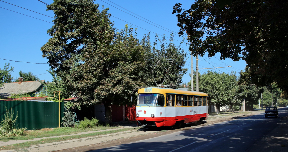 Одесса, Tatra T3R.P № 3088