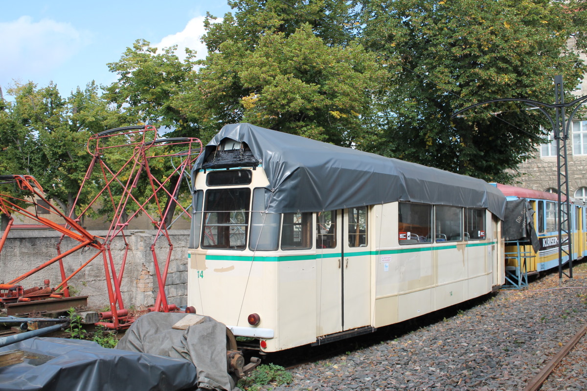 Наумбург, Gotha B57 № 14; Наумбург — Юбилей: 125 лет Наумбургскому трамваю (16.09.2017)