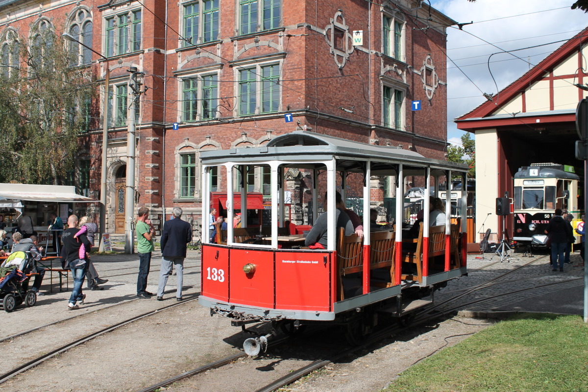 Наумбург, Конка № 133; Наумбург — Юбилей: 125 лет Наумбургскому трамваю (16.09.2017)
