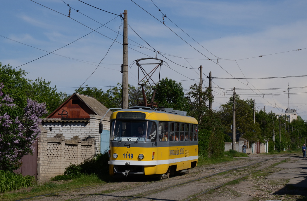 Николаев, Tatra T3M.03 № 1119