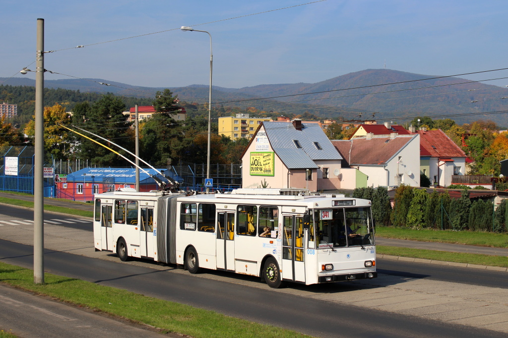 Хомутов, Škoda 15Tr11/7 № 008; Хомутов — Нереализованный проект скоростного трамвая в 80-х; Хомутов — Фотопоездка «Троллейбусы на севере» (30.09.2017)